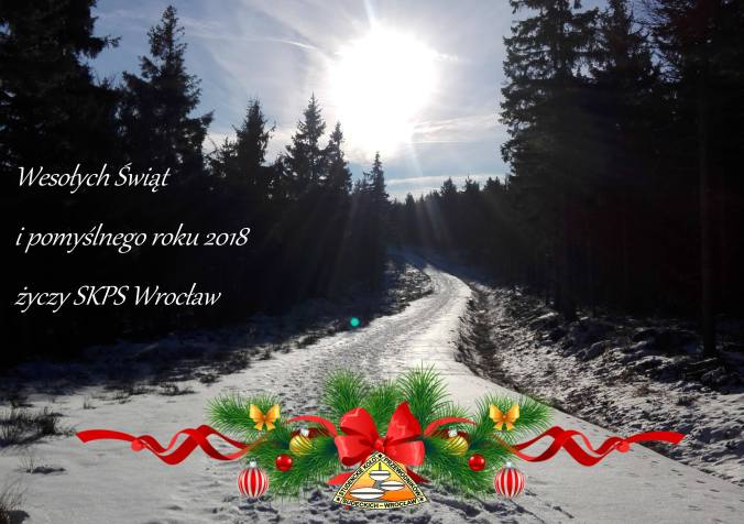 Wesoły Świąt na szlakach w Sudetach!